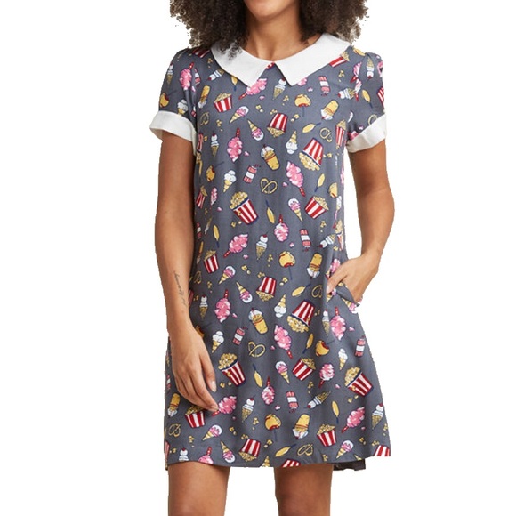 Modcloth Dresses & Skirts - ModCloth A-Line Babydoll Carnival Food Dress
